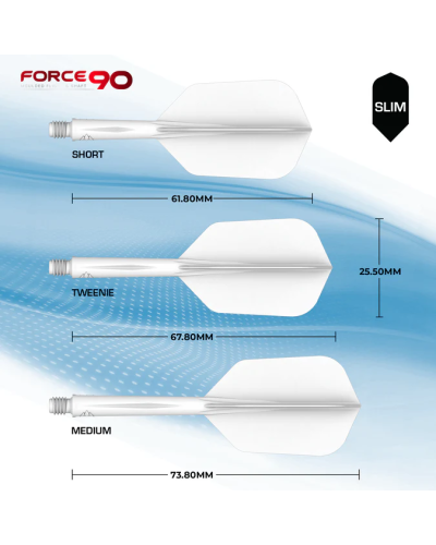 Mission Force 90 Blanca Med SLIM
