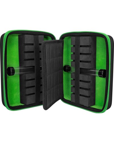 Luxor Mission Darts Case Red