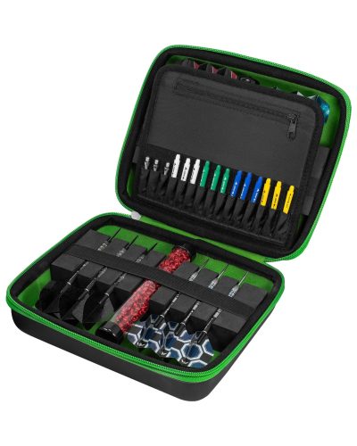 Luxor Mission Darts Case Red