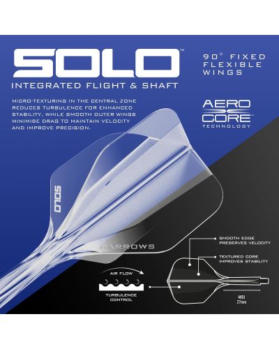 Dardos punta de plastico Harrows Geo 90 % tungsteno 18 gr