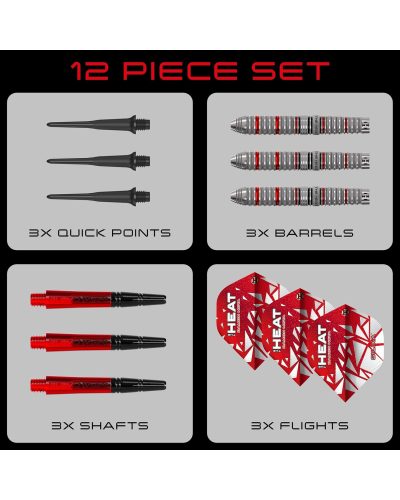 Harrows darts Damon Heta 90% Series 4 18 gr