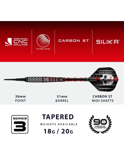 Ryan Searle 90% tungsteno serie 18 g