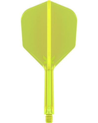 Plumas Target K Flex Neon Intermedias Amarillo N6