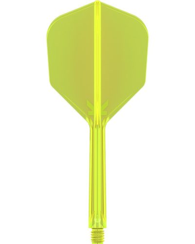 Plumas Target K Flex Neon Medianas Amarillo N6