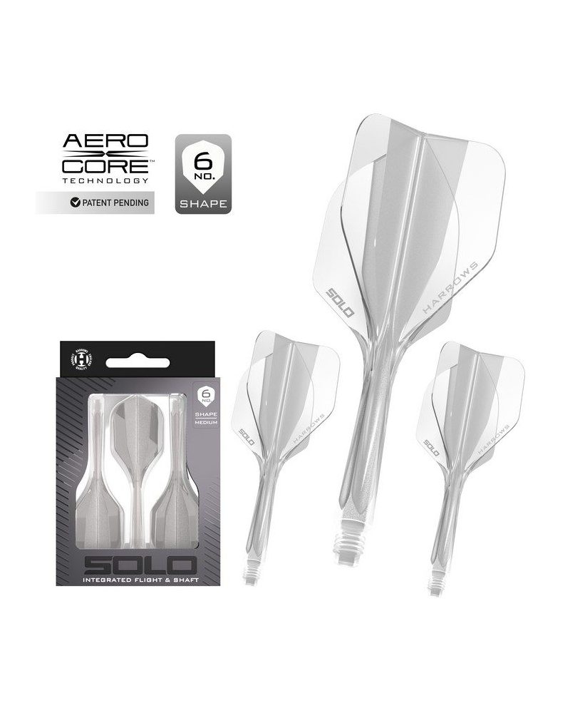 Plumas Harrows Solo Transparente  Nº6 Mediana