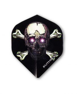 Aleta Ruthless 08 std negra calavera