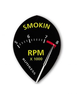 Darts Flights Ruthless 04 pear black radar