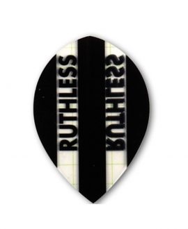 Darts Flights Ruthless 10 pear black