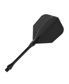 Aleta Harrows darts sistema Clic negra