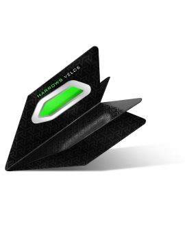 Harrows darts flights Velos 1005 green