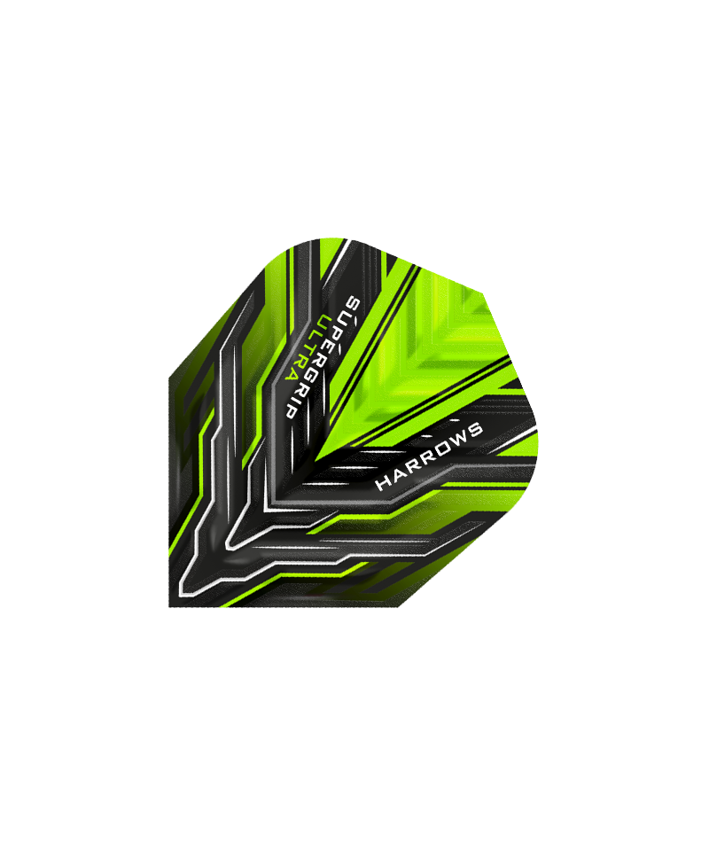 Harrows darts supergrip ultra 3502 green