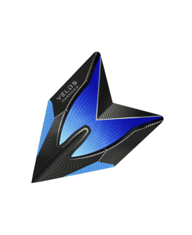 Harrows darts flights Velos 1012 blue