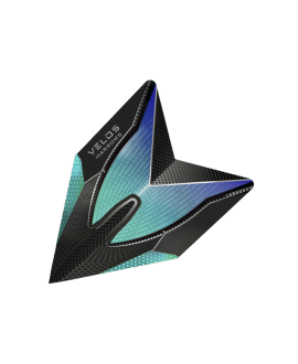 Harrows darts flights Velos 1013 jade