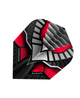 Harrows darts Avanti  flight 7401 red