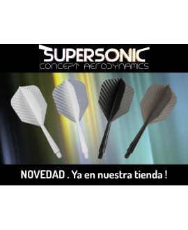 Aleta Supersonic blanca rosca 2BA 3 unidades