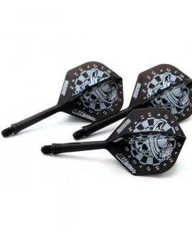 Aleta Cuesoul integrada todo en uno AK5 Jazz Metal Standard Silver Skull M