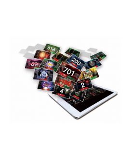 Gran Board Dash blue online dartboard