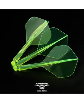 Condor AXE Dart Flights - Neon Yellow