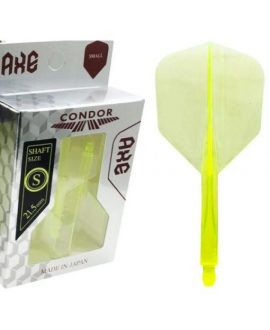 Aleta Condor AXE Dart Flights - Neon Amarillo Small