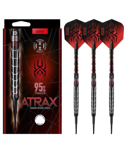 Harrows darts Atrax 95 % Black Titanium