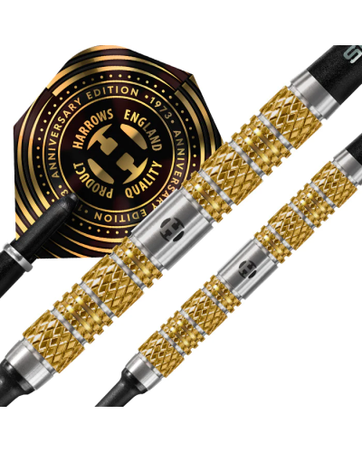 Dardos punta de plastico Harrows Atlantis 95% 50 Aniversario