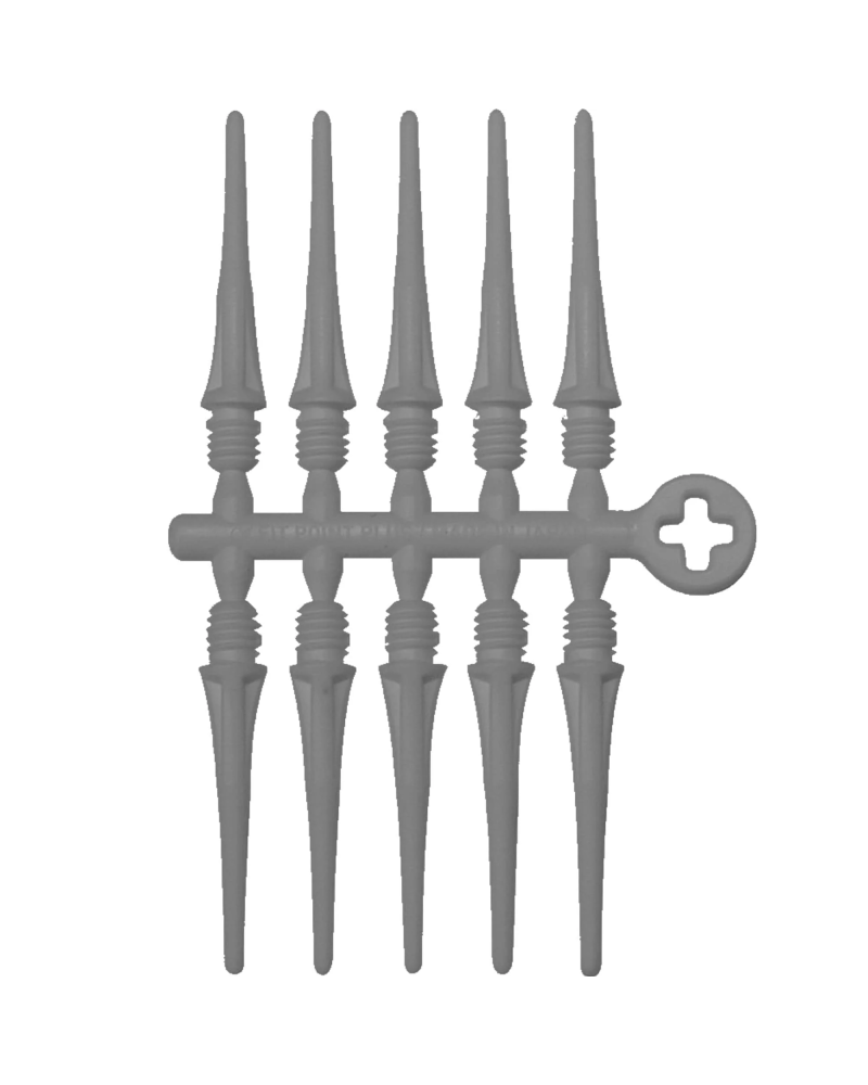 Punta dardos Cosmo darts Fit point  2BA varios colores 50 unidades