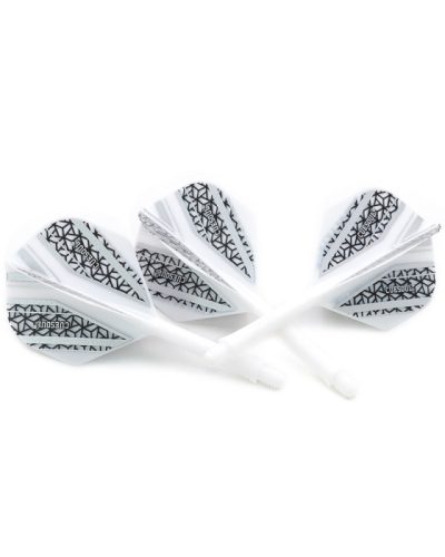 Aleta Cuesoul integrada todo en uno AK5 Rost STD Blanca Plateada Negra M