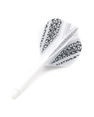 Aleta Cuesoul integrada todo en uno AK5 Rost STD Blanca Plateada Negra M