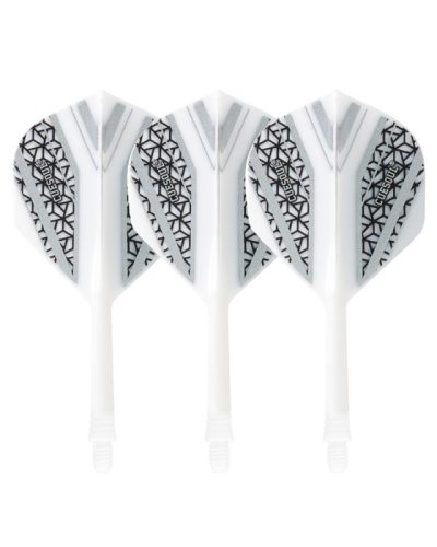 Aleta Cuesoul integrada todo en uno AK5 Rost STD Blanca Plateada Negra M