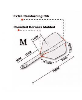 Aleta Cuesoul integrada todo en uno AK5 Rost STD Azul Plateada Negra M