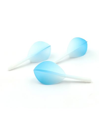 Aleta Cuesoul integrada todo en uno AK5 Rost Oval Gradient Azul L