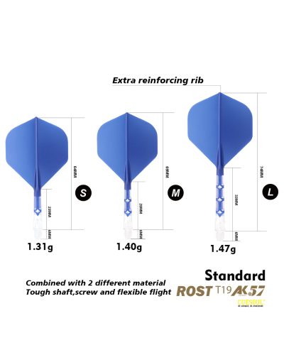 Cuesoul  AK57 Rost T19 Small STD Blue L