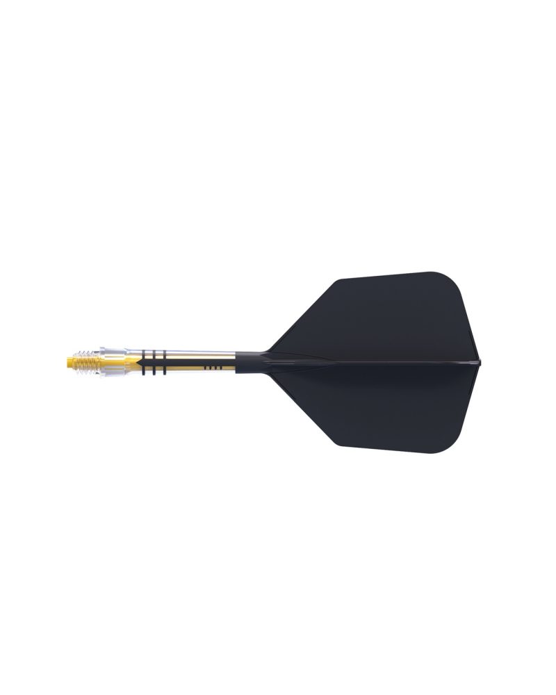 Aleta Cuesoul integrada todo en uno Rost T19 Carbon Big Wing Negro 4