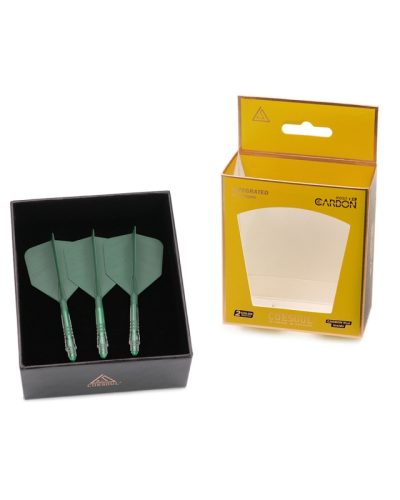 Aleta Cuesoul integrada todo en uno Rost T19 Carbon Big Wing Verde 2