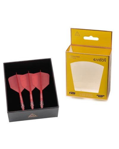 Aleta Cuesoul integrada todo en uno Rost T19 Carbon Big Wing Roja 1