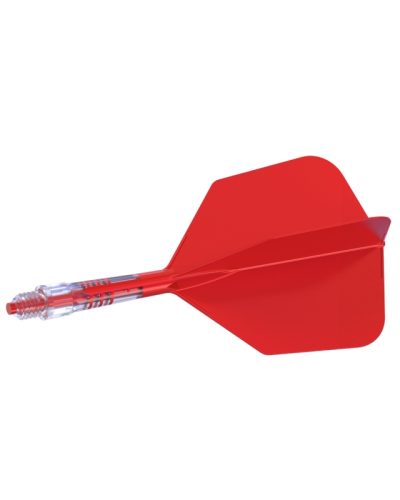 Aleta Cuesoul integrada todo en uno Rost T19 Carbon Big Wing Roja 1