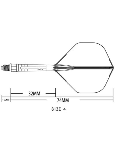 Cuesoul  Flight Rost T19 Carbon Big STD Purple 4