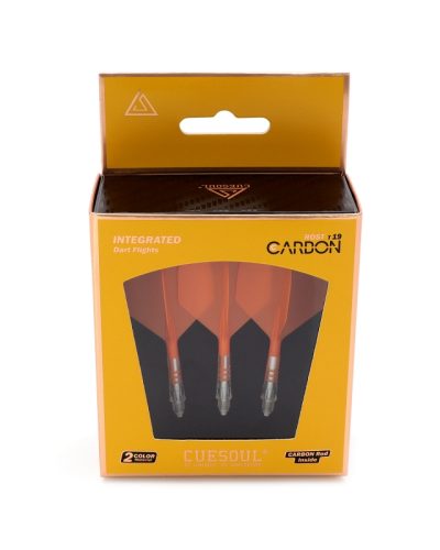 Aleta Cuesoul integrada todo en uno Rost T19 Carbon Big STD Naranja 1