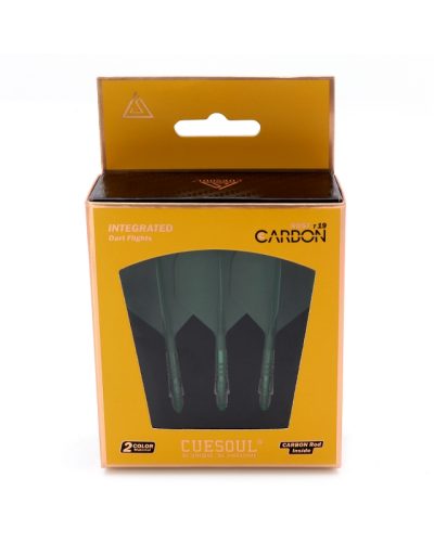 Aleta Cuesoul integrada todo en uno Rost T19 Carbon Big STD Verde 2