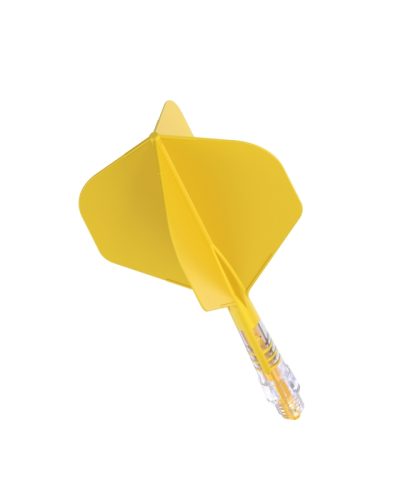 Aleta Cuesoul integrada todo en uno Rost T19 Carbon Big STD Amarillo 2