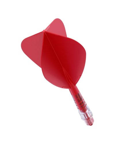 Aleta Cuesoul integrada todo en uno Rost T19 Carbon  Kite  Roja 3