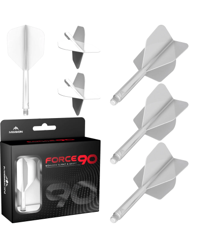 Aleta Mission Force 90 Blanca Nº6 Corta