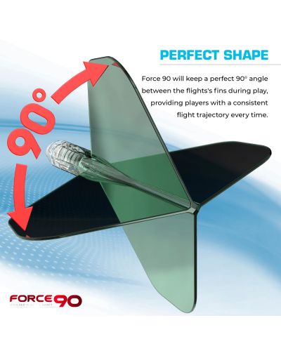 Aleta Mission Force 90 Verde Nº6 Corta