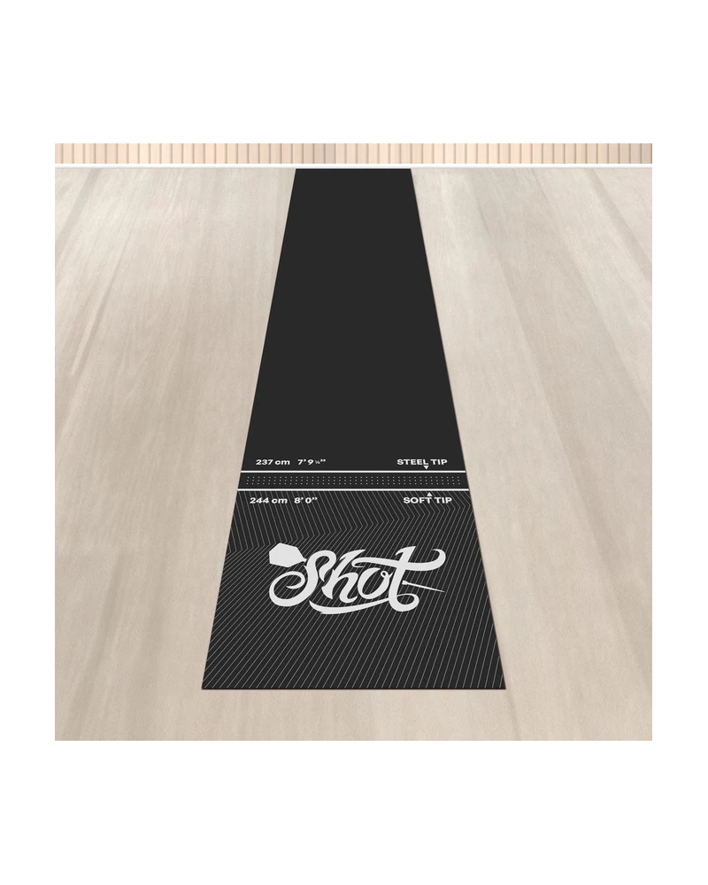 Shot Rec Room Dart Mat - Neoprene Rubber Mat