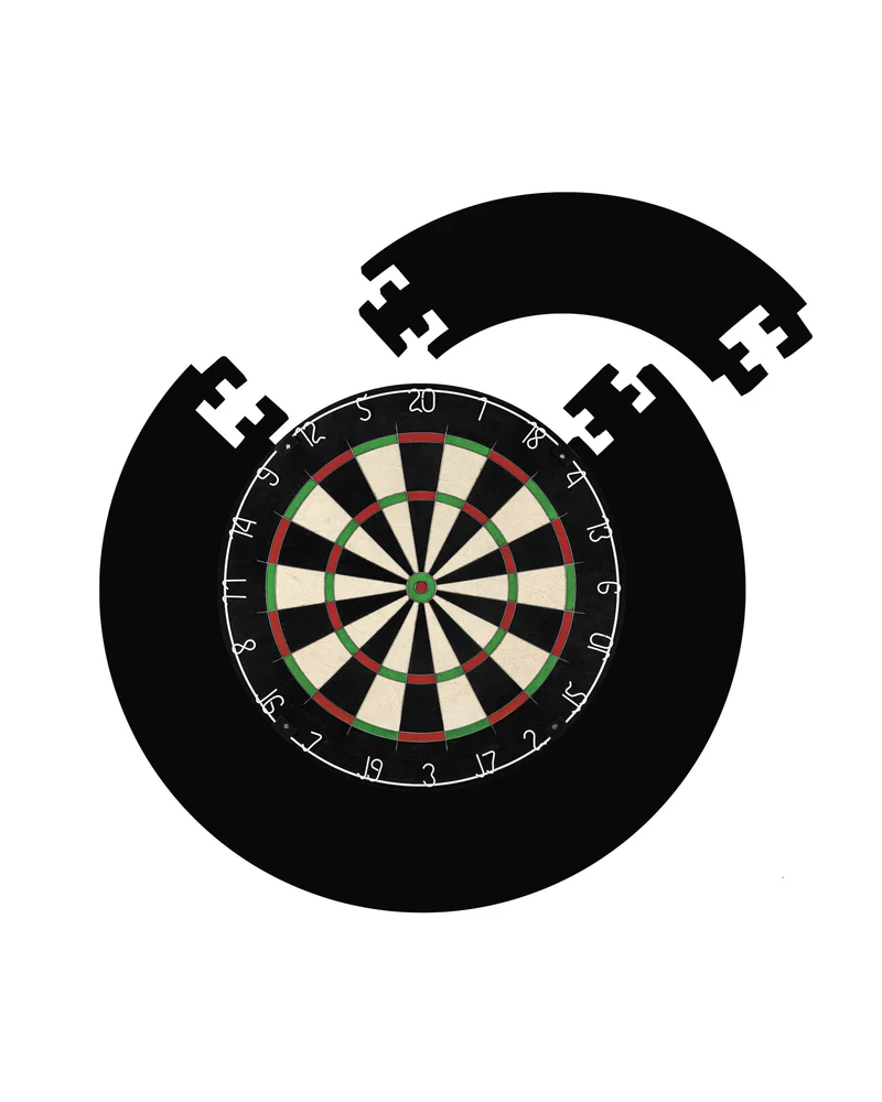 4 Piece Dartboard Surround Harrows darts