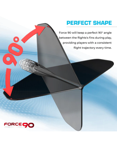 Aleta Mission Force 90 Graditente Negra Nº6 Corta