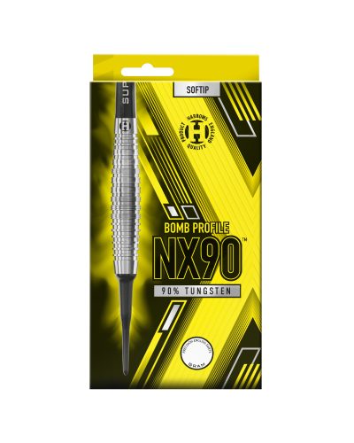 Dardos punta plastico Harrows darts NX90 Bomb 90% tungsteno 20 gr