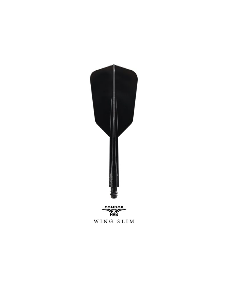 Aleta Condor AXE Dart Flights - WING - Negra