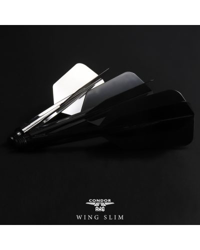 Aleta Condor AXE Dart Flights - WING - Negra