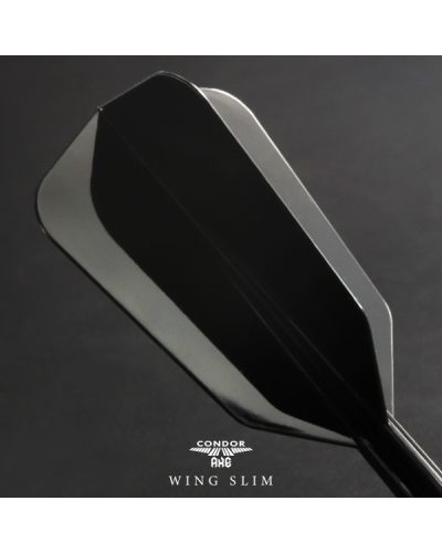 Aleta Condor AXE Dart Flights - WING - Negra